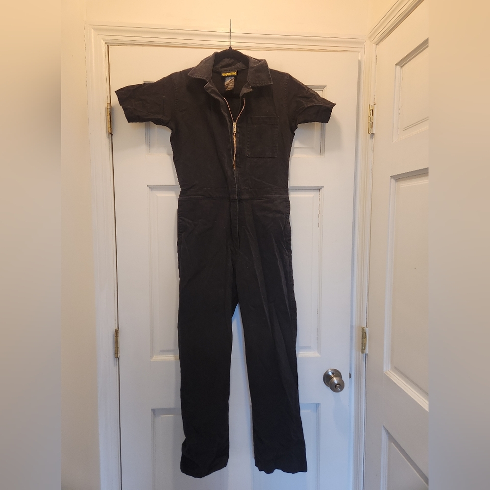 Nooworks Twill Black Coveralls Jumpsuit S - Picture 3 of 7